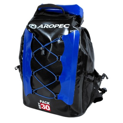 Αδιάβροχη τσάντα πλάτης 30L μπλε Aropec (surf776)